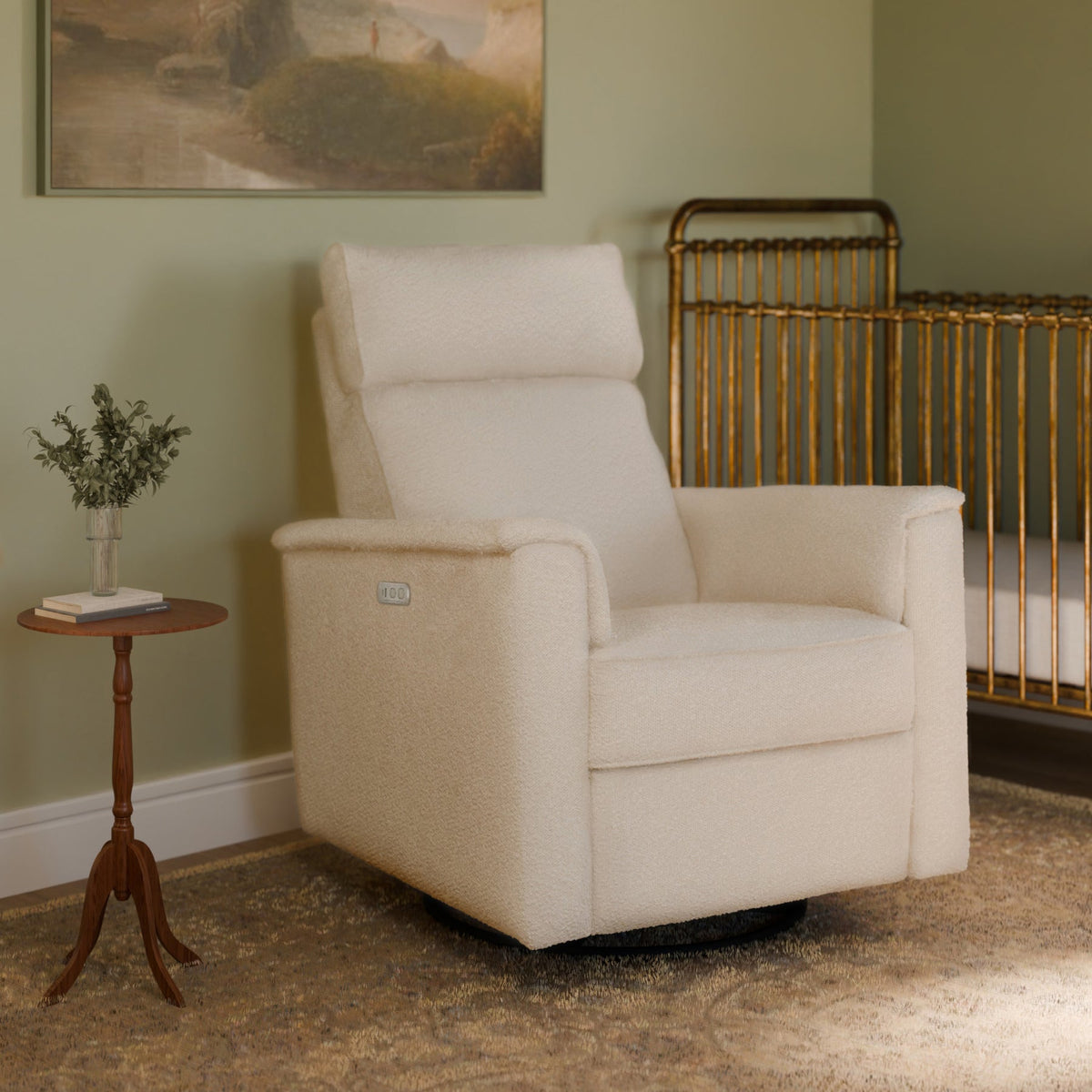 Namesake Willa Plus Power Glider Recliner + Power Headrest