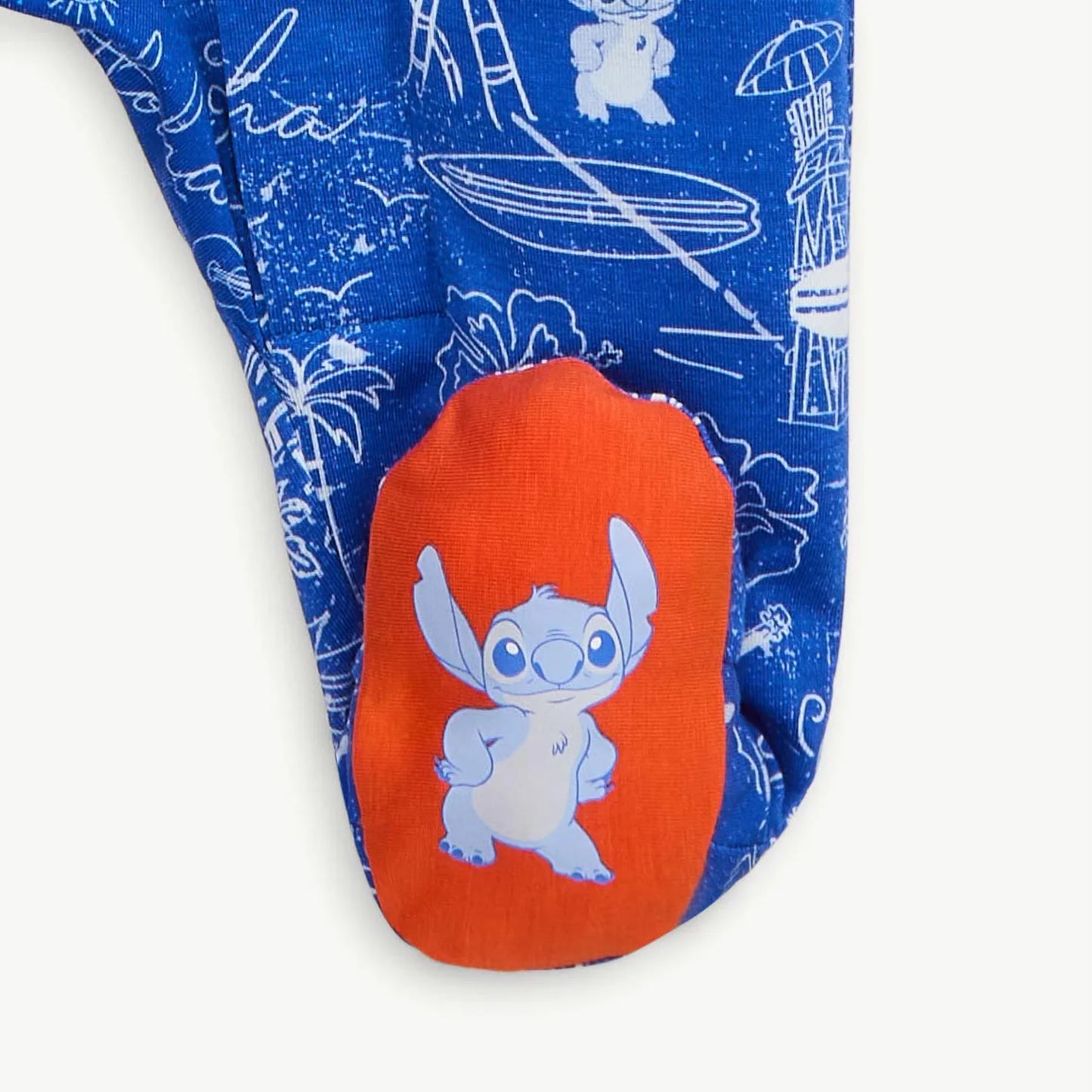 Modal Footie - Lilo + Stitch