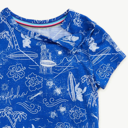 Modal Short Sleeve PJ Set - Lilo + Stitch