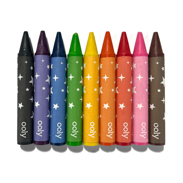 Carry Along! Coloring Book and Crayon Set - Unicorn Pals - Set of 9 Crayons