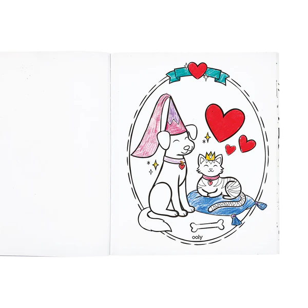 Princesses and Fairies Coloring Book