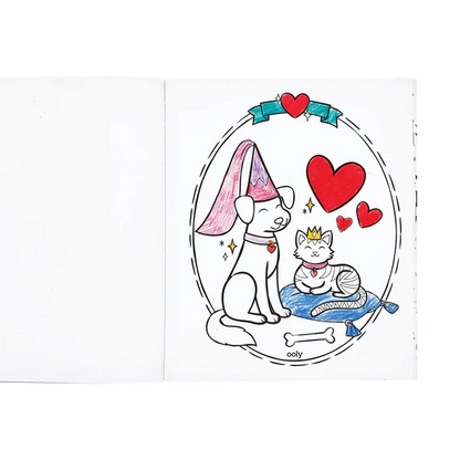 Princesses and Fairies Coloring Book