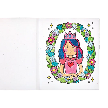 Princesses and Fairies Coloring Book