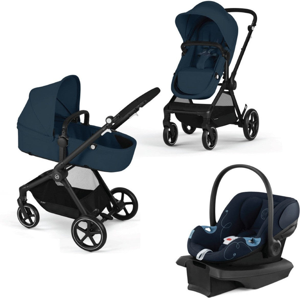 cybex eos and aton g travel system Cybex EOS Stroller + Aton G Infant Car Seat Travel System – The Baby'z Room