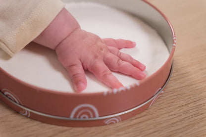 Baby Box Round - Rainbow Terracotta