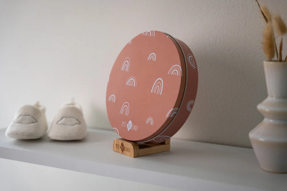 Baby Box Round - Rainbow Terracotta