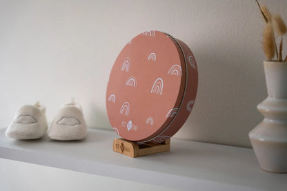 Baby Box Round - Rainbow Terracotta