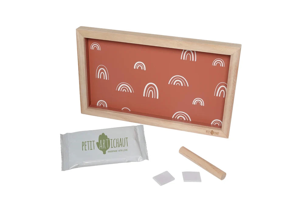 2 Prints Frame - Rainbow Terracotta