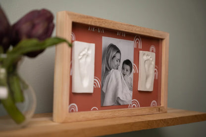 2 Prints Frame - Rainbow Terracotta