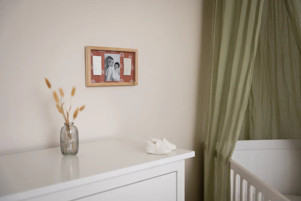 2 Prints Frame - Rainbow Terracotta
