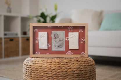 2 Prints Frame - Rainbow Terracotta