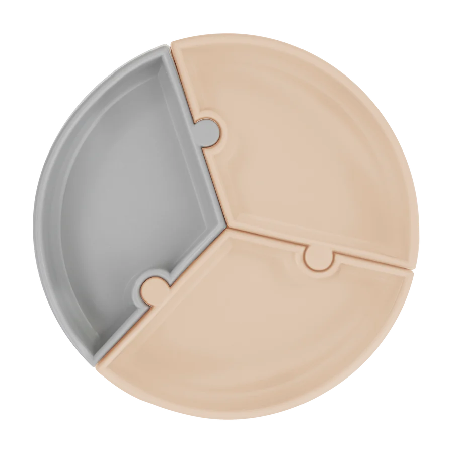 MinikOiOi Puzzle Silicone Plate