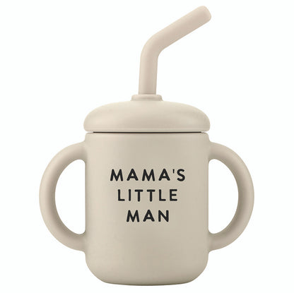 Wine Glass + Sippy Cup Set - Mama + Lil Man