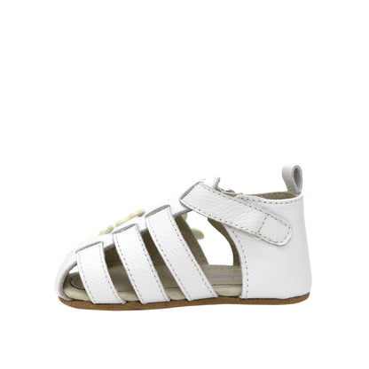 Mariposa First Kicks Sandals in White