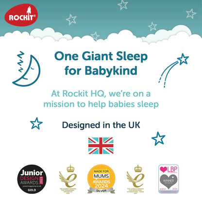 Rockit Rocker- Rechargeable Portable Stroller Baby Rocker