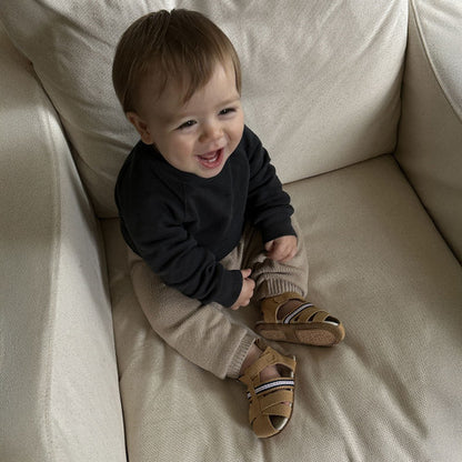 Stuart First Kicks Sandals in Tan
