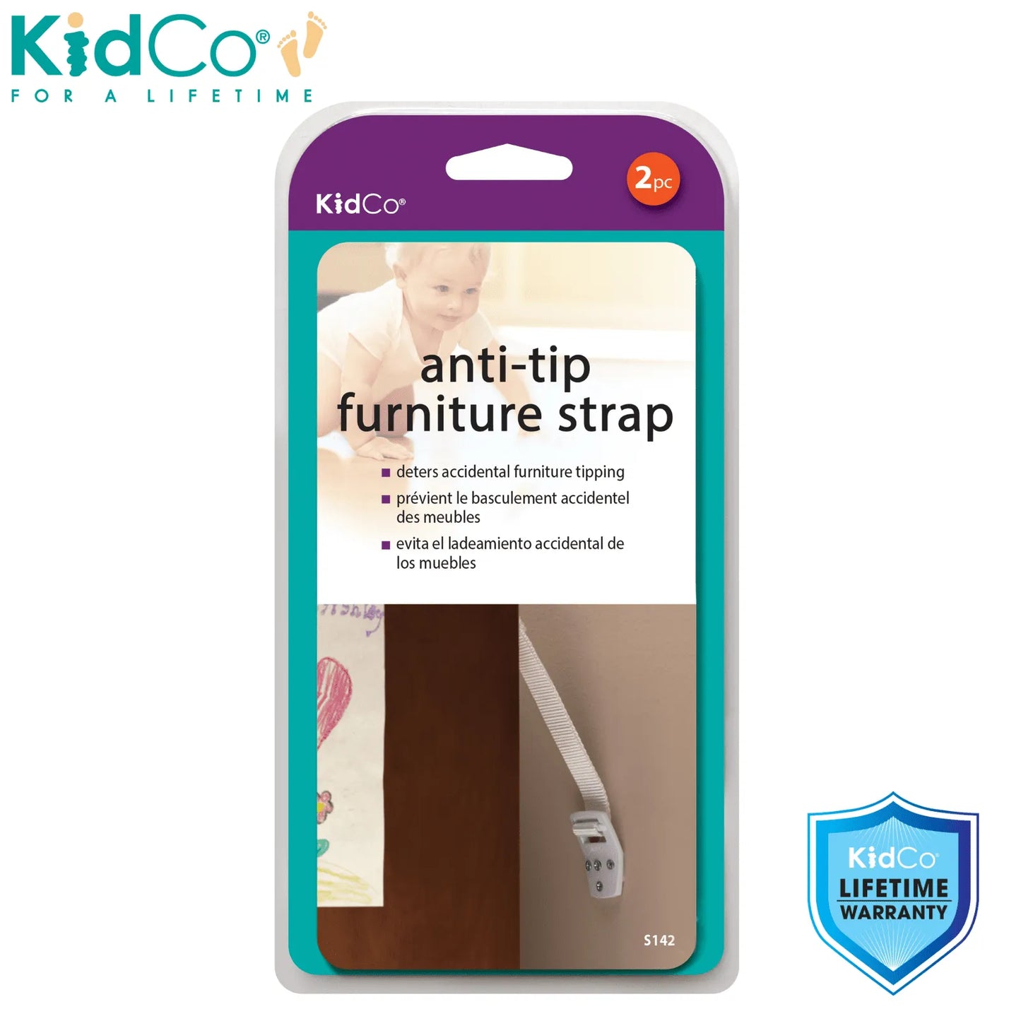 Anti-Tip Furniture Straps