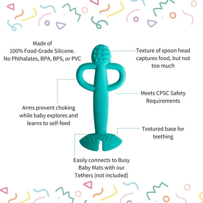 Busy Baby 2-in-1 Teether & Training Spoon