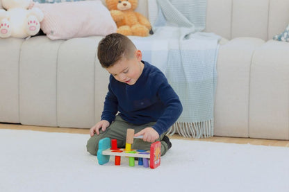 Tap & Learn Wooden Hammer Bench