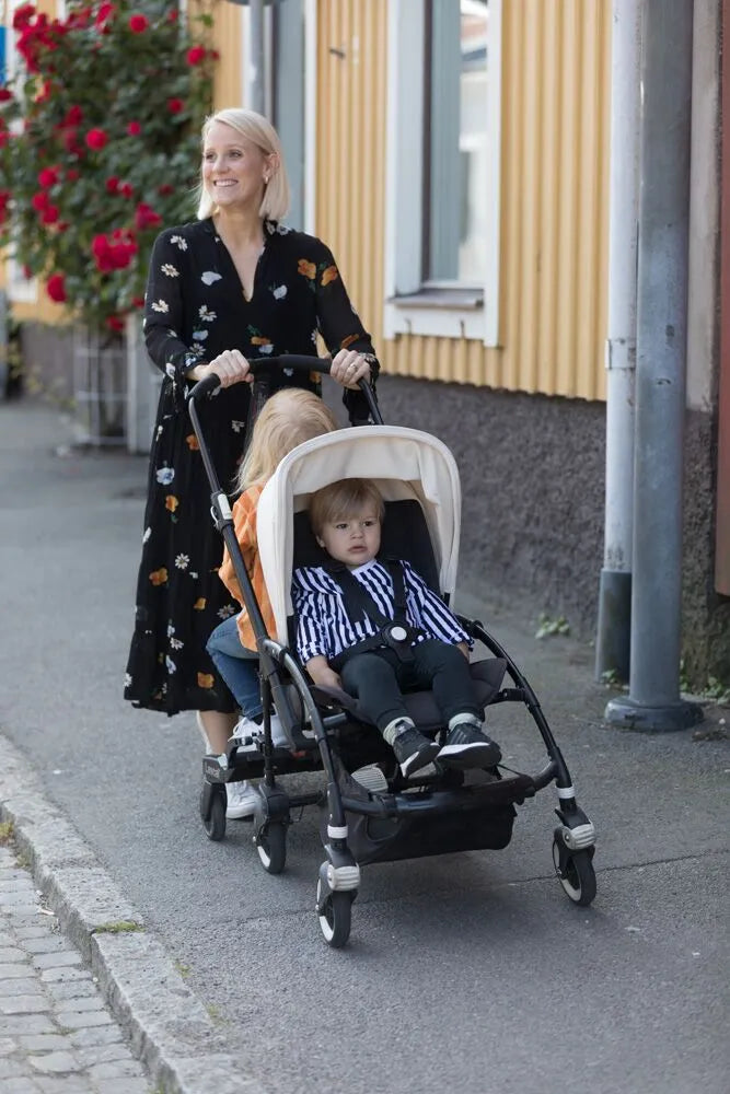BuggyBoard Maxi+ Black With Grey Saddle Seat
