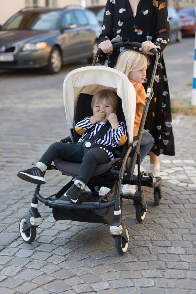 BuggyBoard Maxi+ Black With Grey Saddle Seat