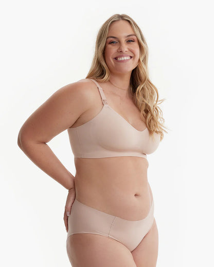 Ultra Soft Seamless Nursing Bra YN21 - Designed for M5 Pump