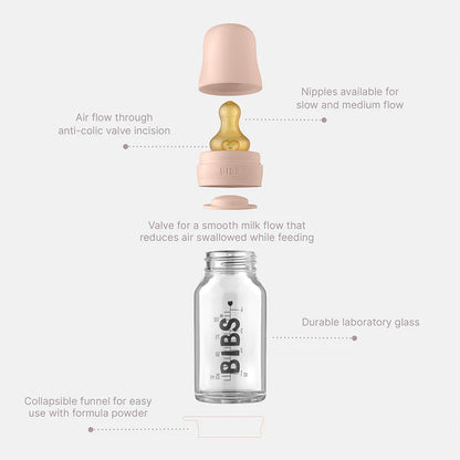 BIBS Baby Glass Bottle Complete Set