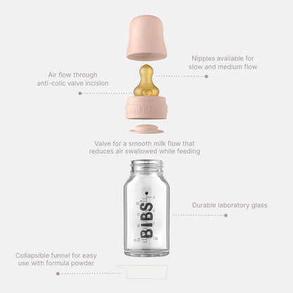 BIBS Baby Glass Bottle Complete Set