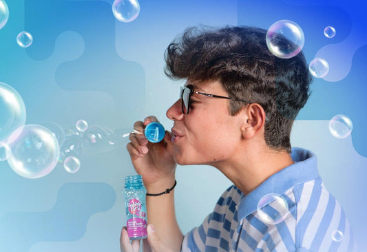 BubbleLick Sour Blue Raspberry Flavored Bubbles You Can Lick