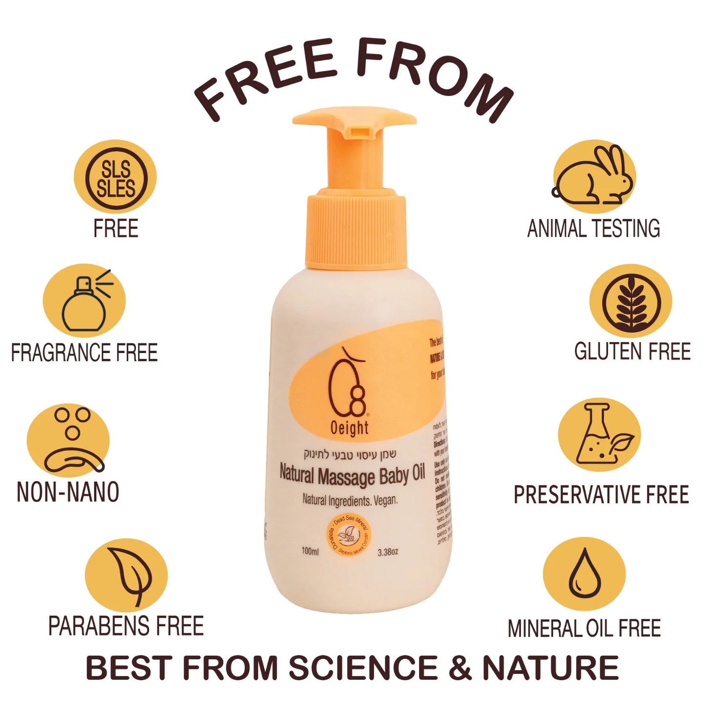 Natural Baby Massage Oil