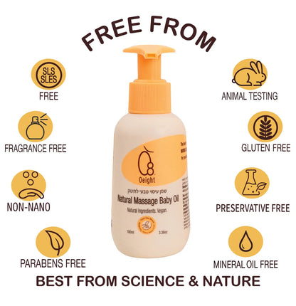 Natural Baby Massage Oil