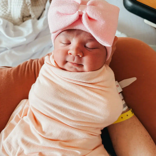 Baby's First Hat® - Petal Pink Bow