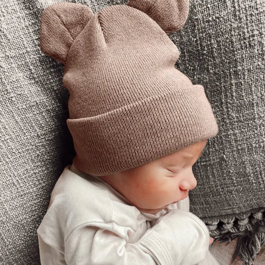 Baby's First Hat® - Tan Bear