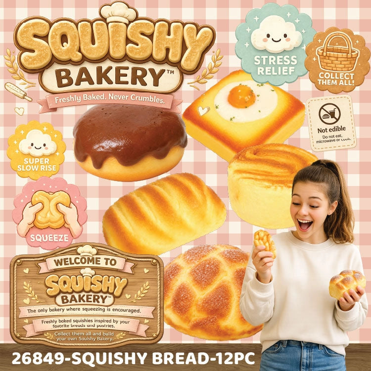 Fun Doh Bakery Slow Rise Squishy Bread