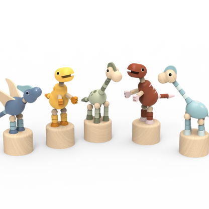 Dinosaur Pushing Puppet