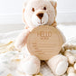 Birth Announcement Wood Stat Plaque
