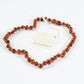 Polished Cognac Baltic Amber || Necklace