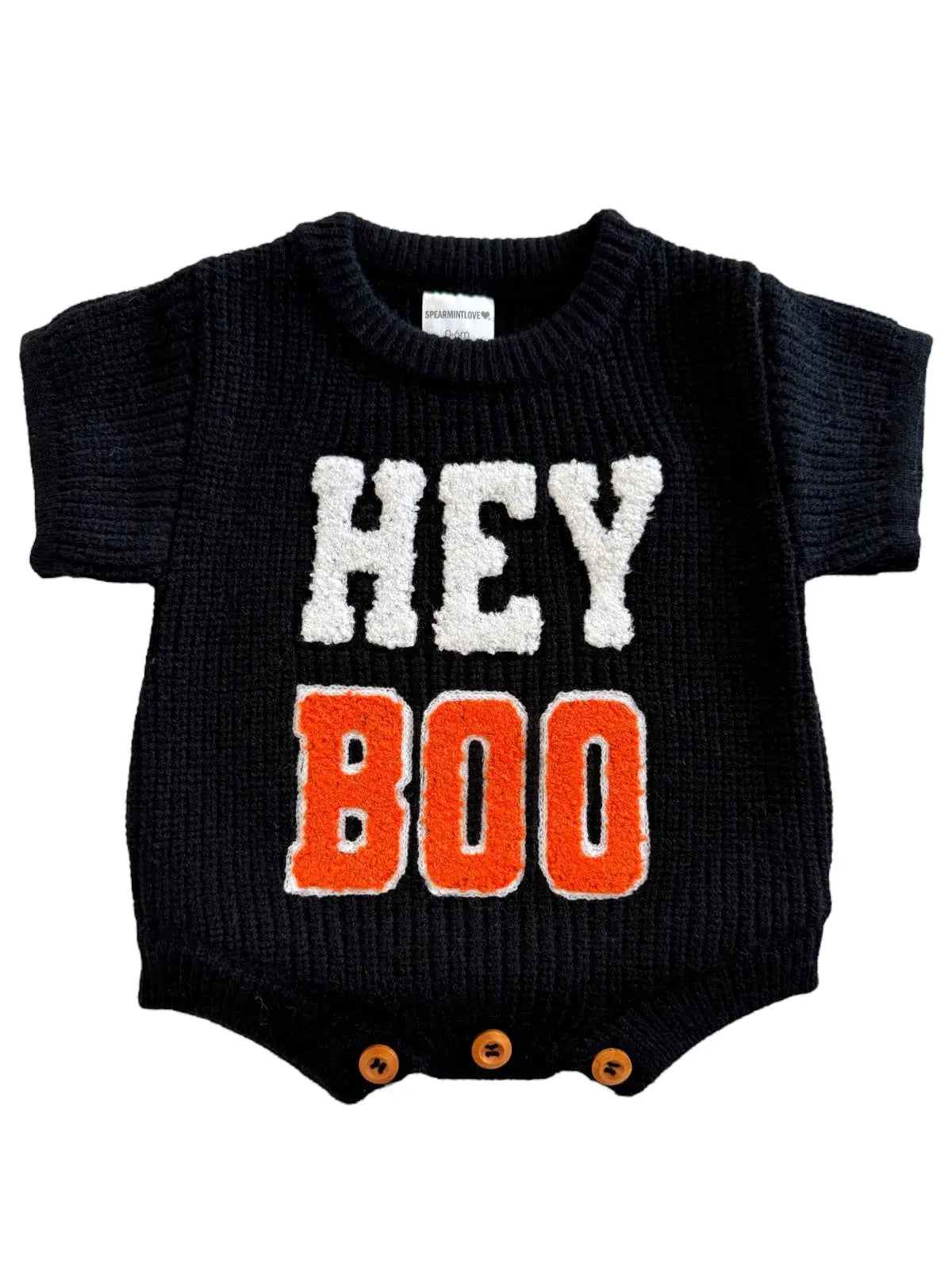 Sweater Romper - Hey Boo