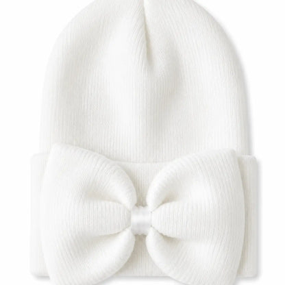 Baby's First Hat® - Warm White Bow