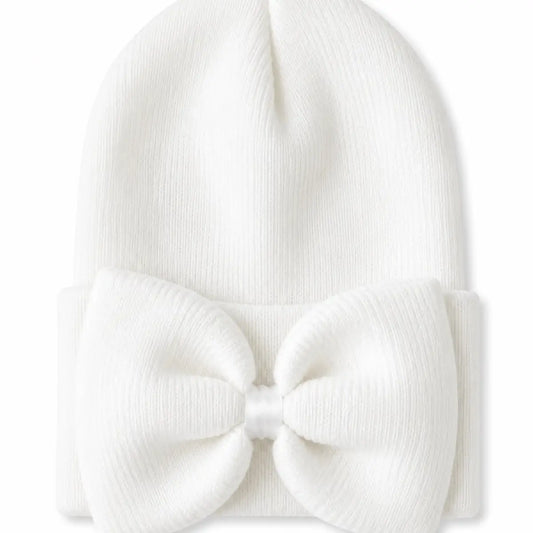 Baby's First Hat® - Warm White Bow