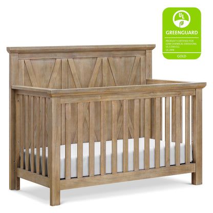 Monogram by Namesake Emory Farmhouse 4-in-1 Convertible Crib