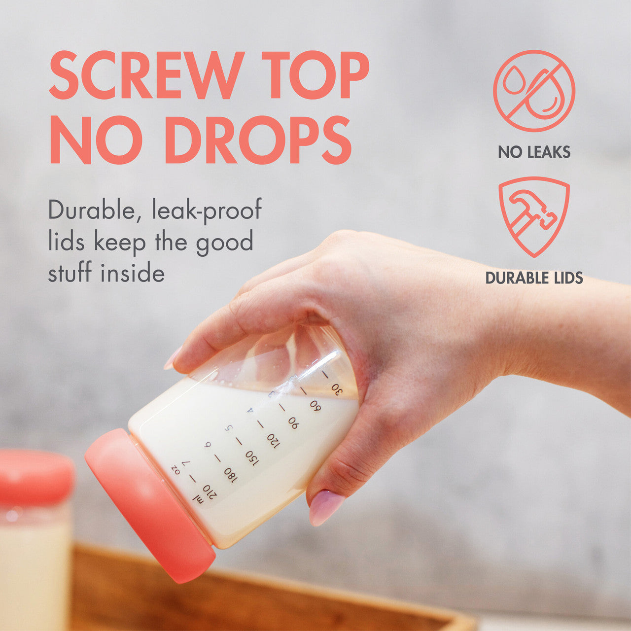 CACHE™ Glass Storage Bottles