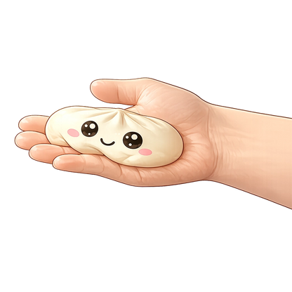 Fun Doh Mystery Slow Rise Dumpling Viral Squish Toy