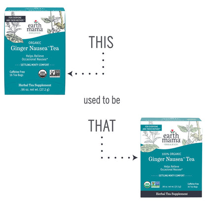 Organic Ginger Nausea Tea