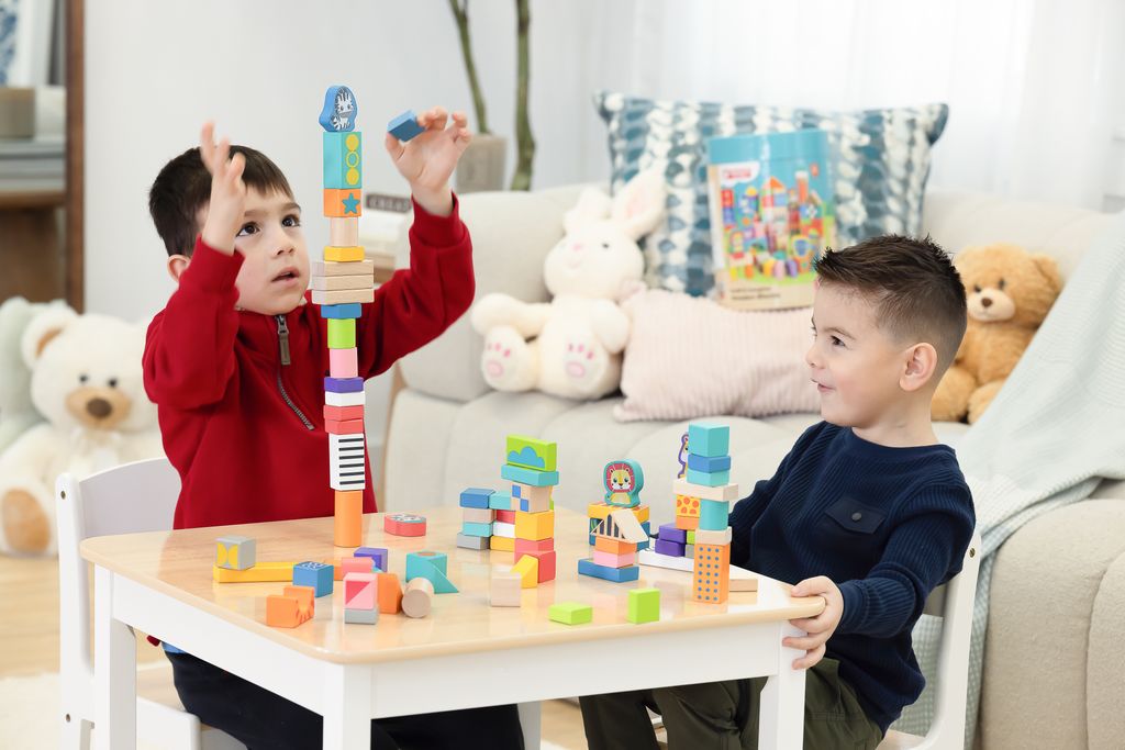 Build & Imagine Wooden Blocks
