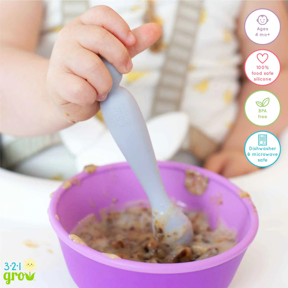 Easy Learn Baby Spoon Set