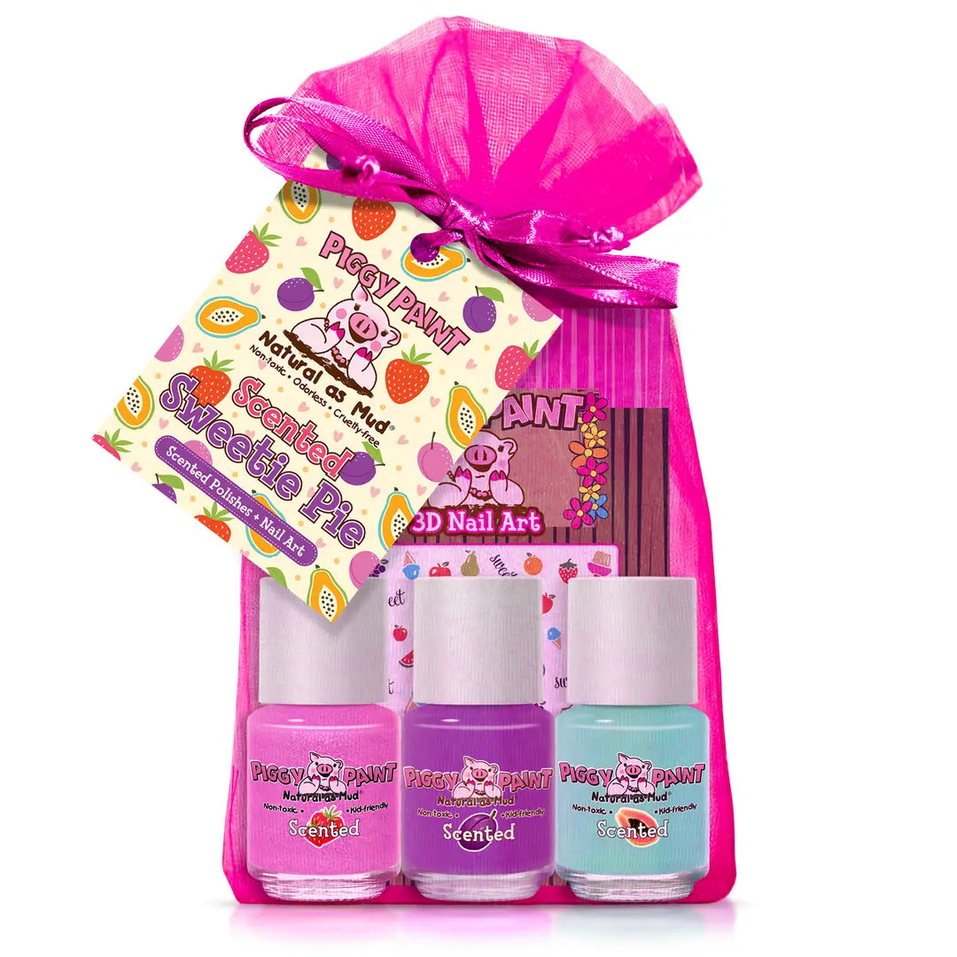 Scented Sweetie Pie - Gift Set - Kids Non-Toxic Nail Polish