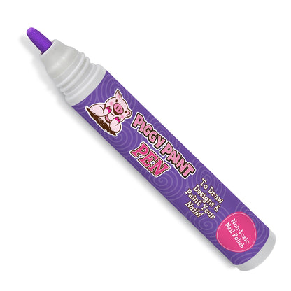 Purple Power Piggy Paint Pen Non-Toxic Nail Polish