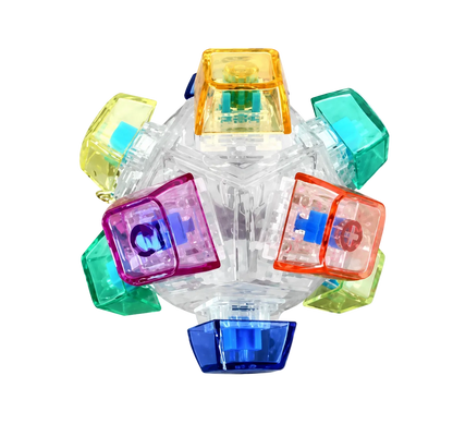Fidget Button Ball Silicone Sensory Stress Toy