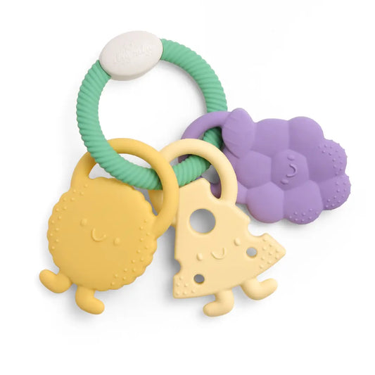 Itzy Trio™ Textured Silicone Teether